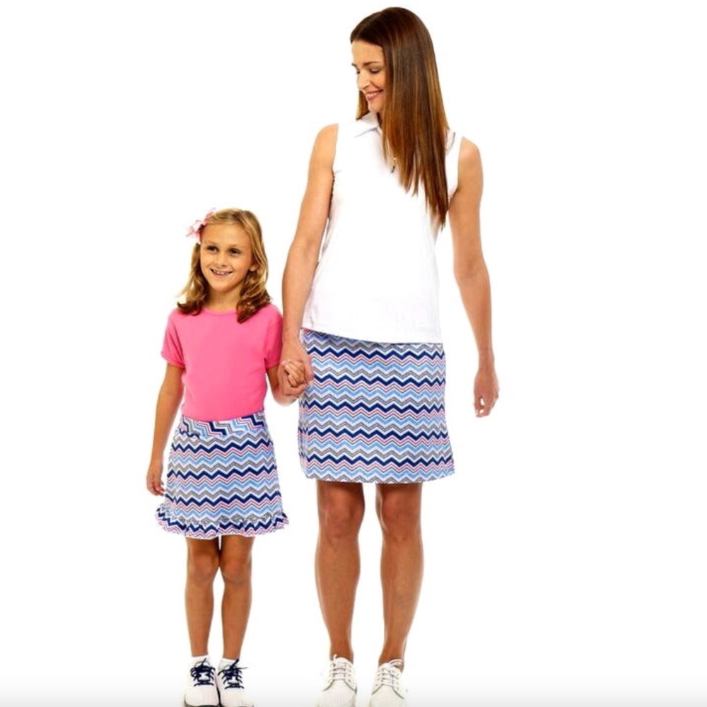 Golftini Girl Hipster Junior Pull-On Tech Skort - Size X-Large 11/12